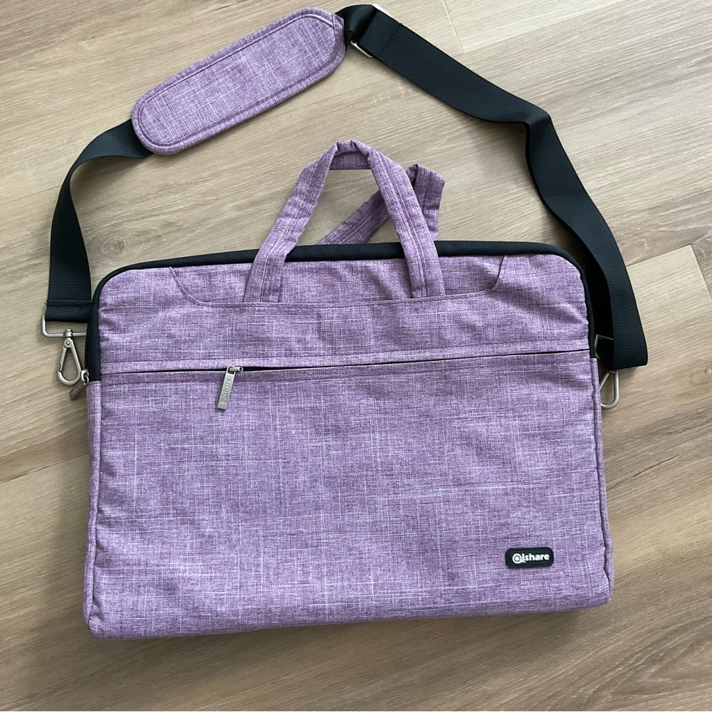 Purple Laptop Bag